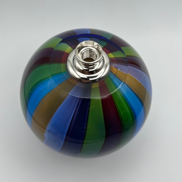 Vintage Italian perfume bottle with its original glass stopper, Murano glass - Picture 9 of 9